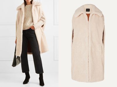 Gladice Faux Shearling Coat from Maje