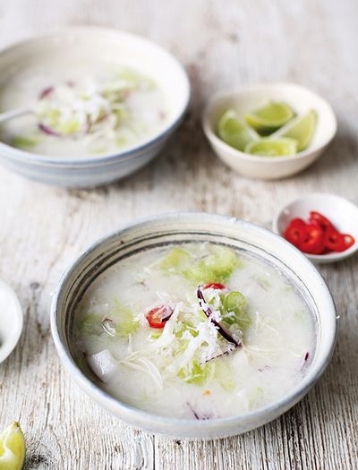 Coconut Lime Chicken Soup