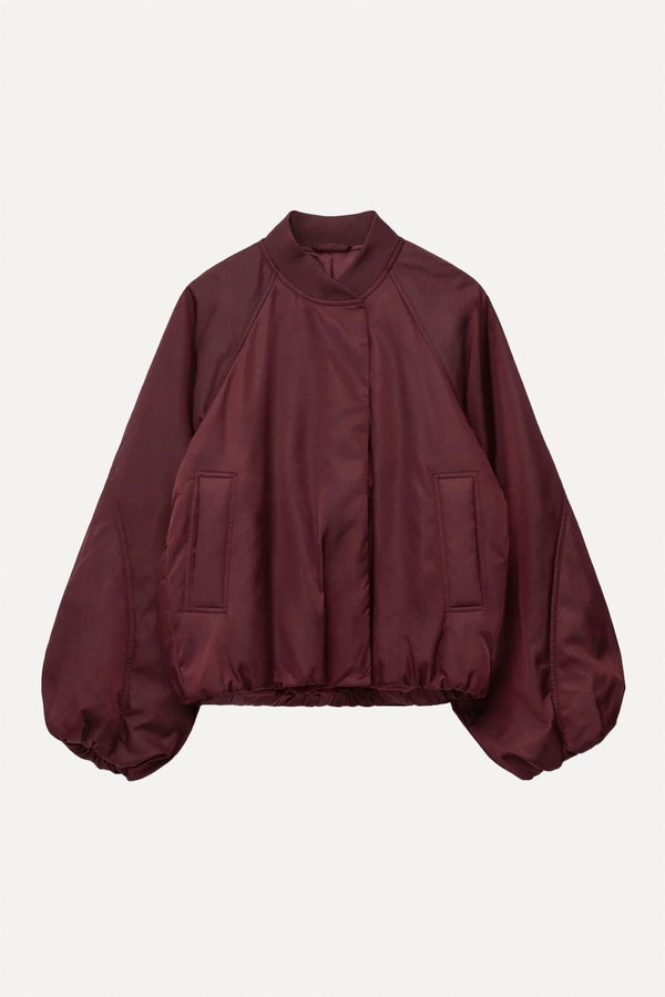 Voluminous-Sleeve Bomber Jacket from & Other Stories