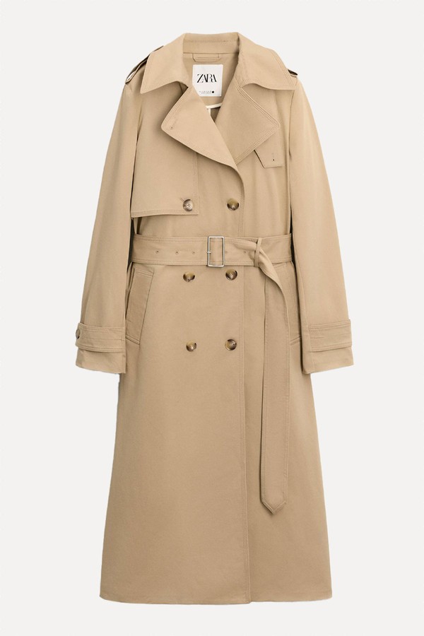 ZW Collection Oversize Trench Coat from Zara