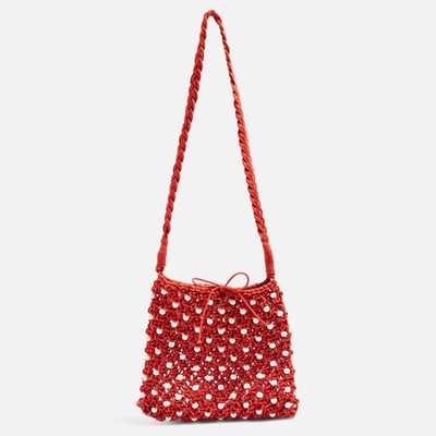 Petra Beaded Shoulder Bag from Topshop