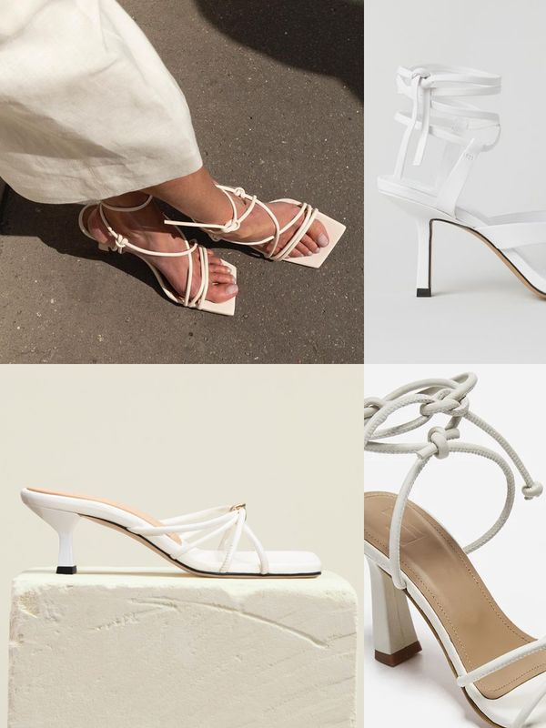 18 White Heels To Buy Now