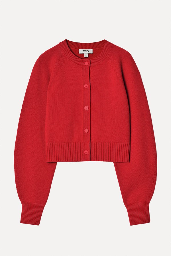 Cropped Wool Cardigan from COS