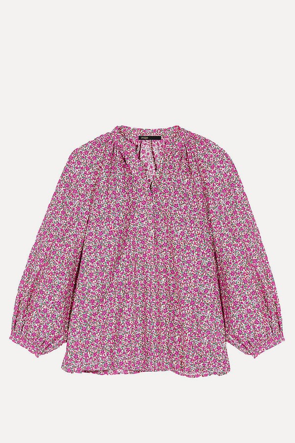 Floral Printed Blouse from Maje