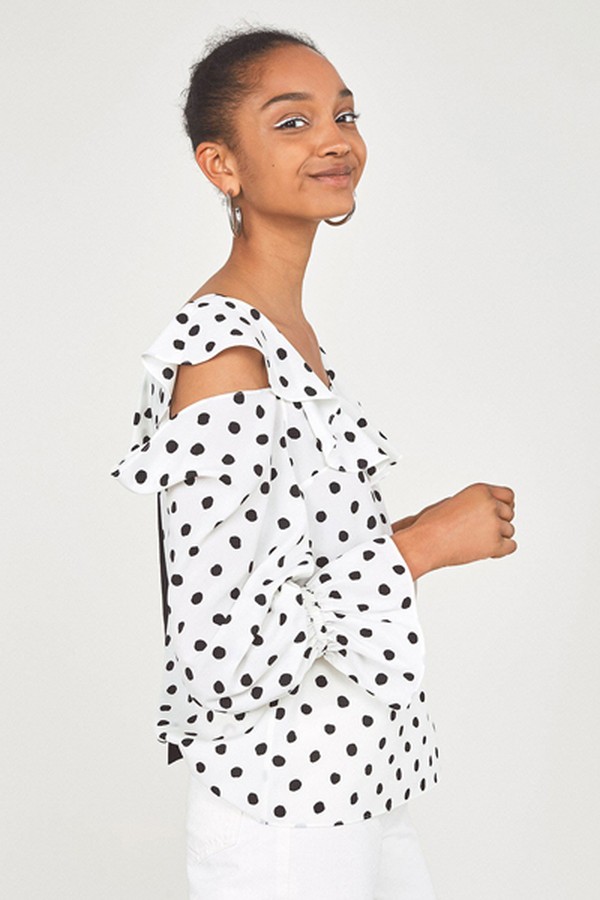 Susan Frill Polka Dot Top from Kitri Studio