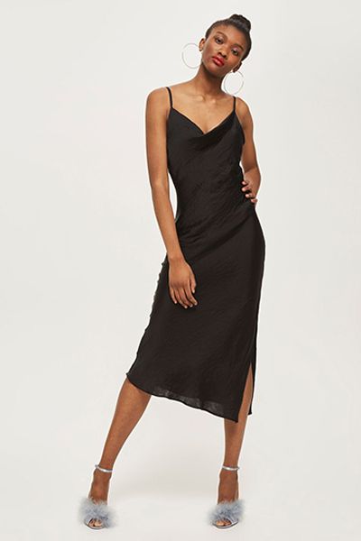 Cowl Neck Slip Dress from Topshop 