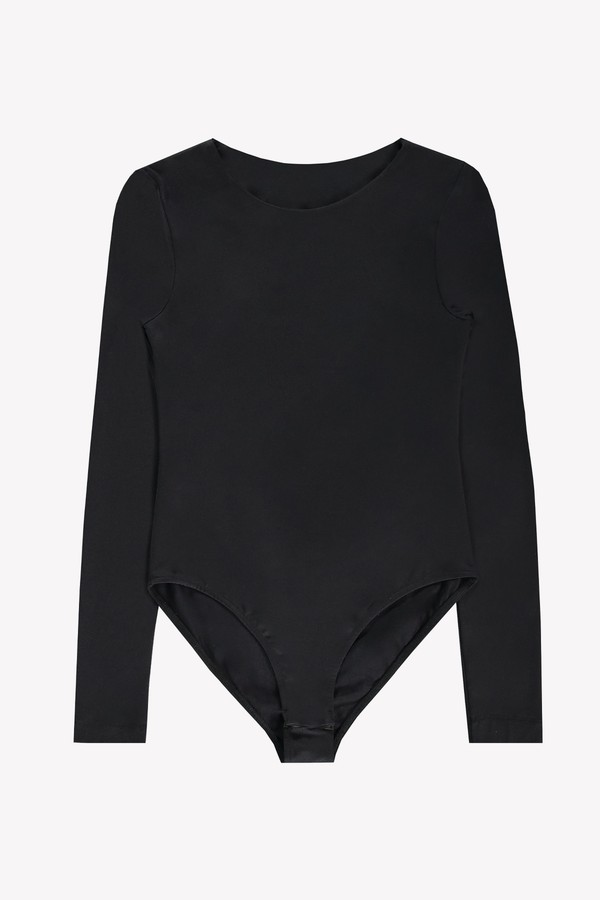 Slinky Black Leotard
