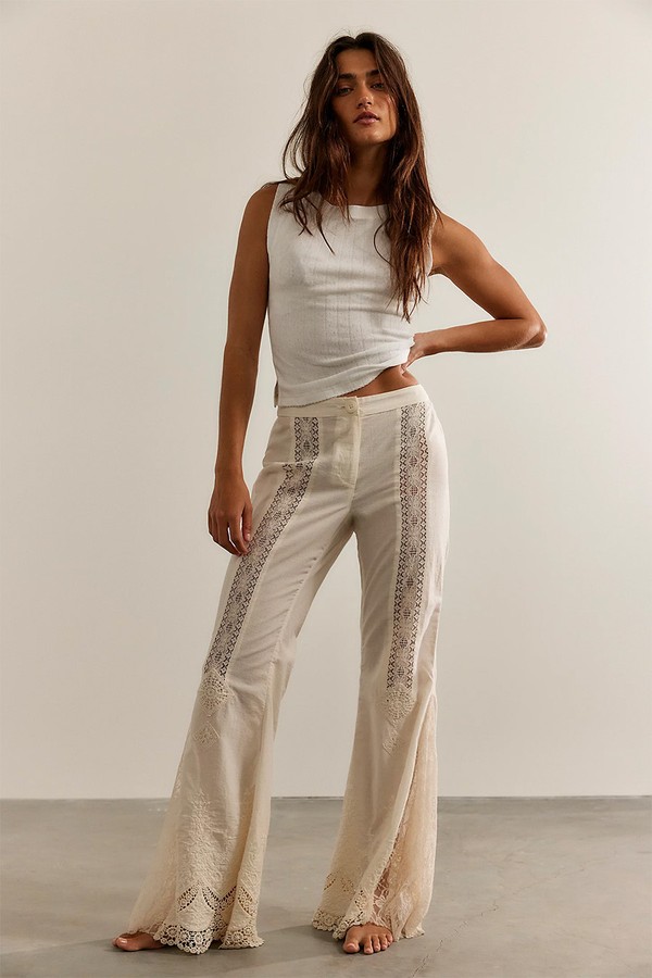 Aliyah Lace Flare Pants
