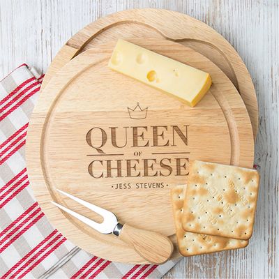 Personalised Cheese Board For Her from Dust And Things