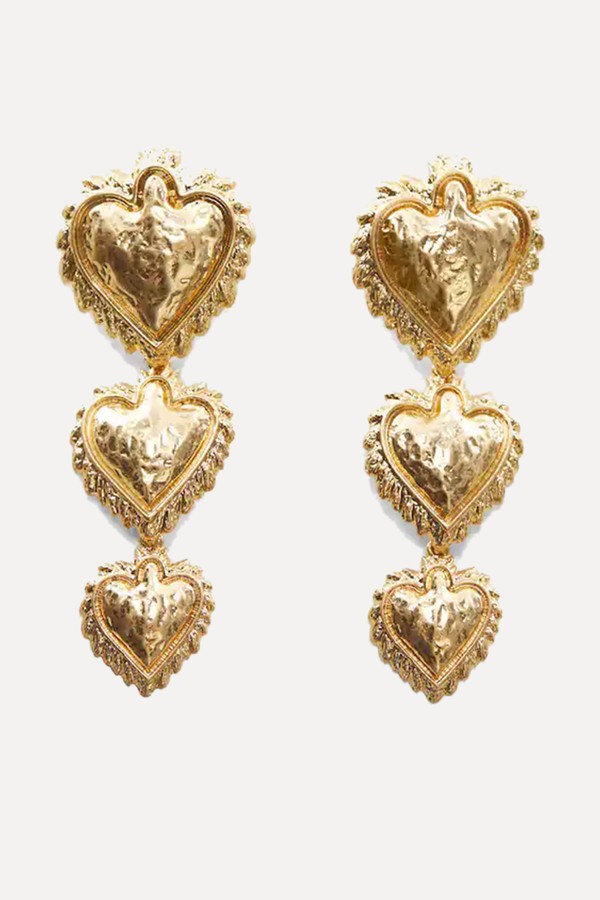 Heart Earrings from Mango