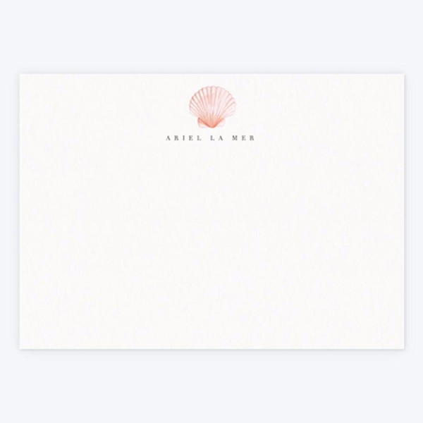 Scallop Shell from Papier