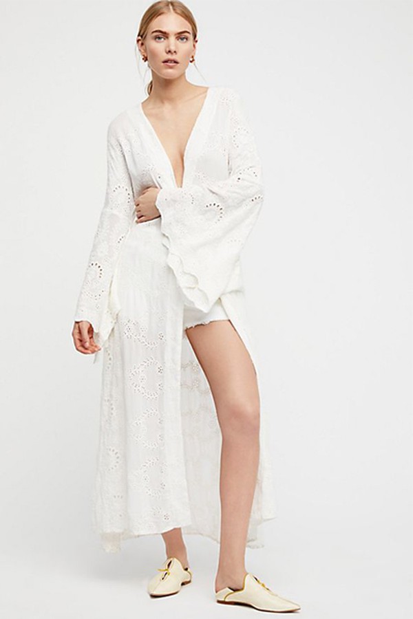 Eyelet Mantra Kimono from Free People
