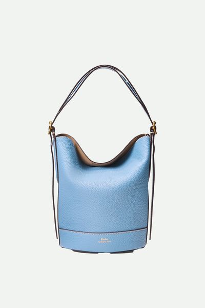 Leather Small Bellport Bucket Bag