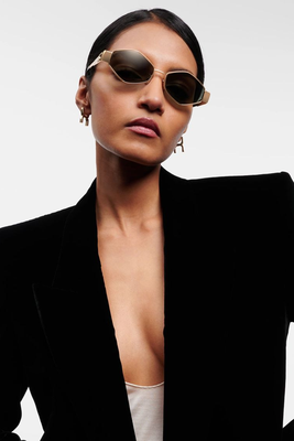 Triomphe Geometric Sunglasses from Celine Eyewear