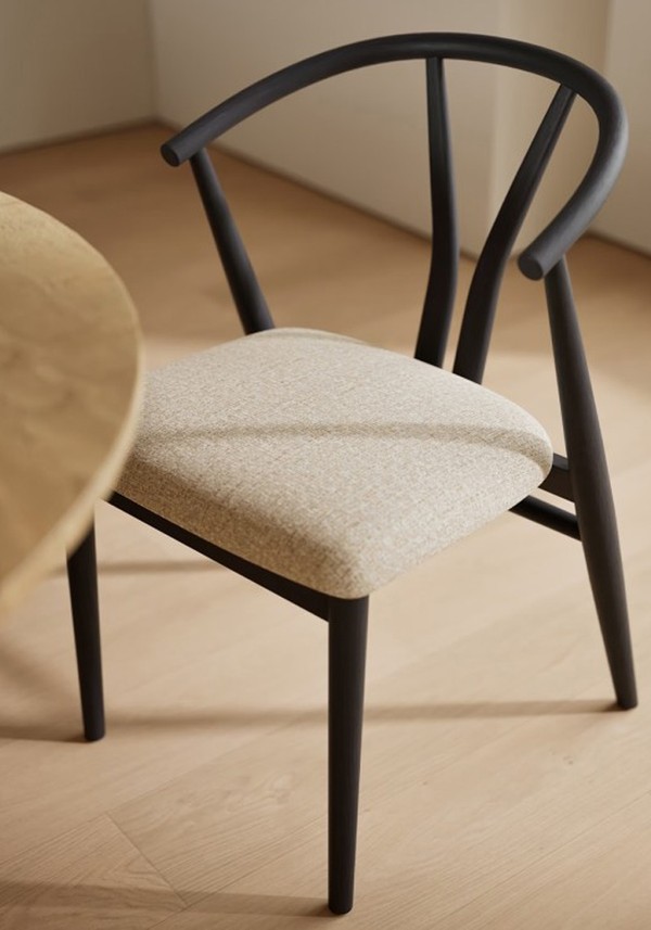 Set Of 2 Wishbone Dining Chairs 