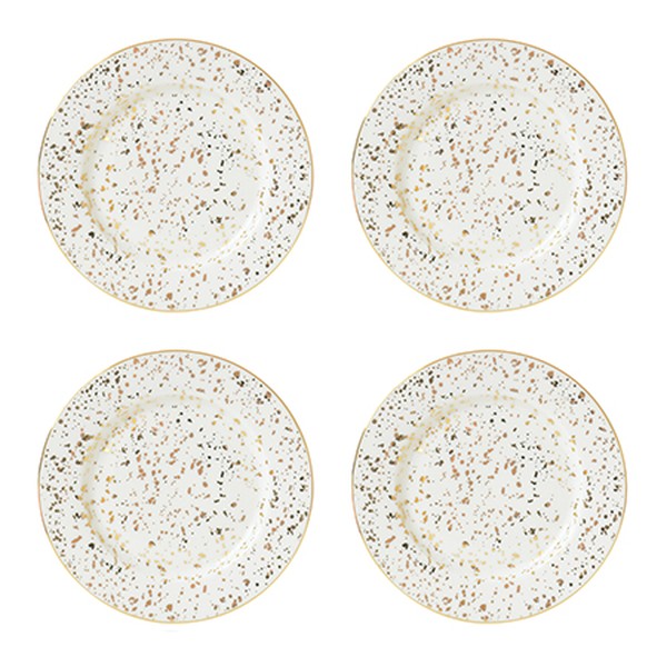 Doolittle Splatter Tea Plates from Bombay Duck