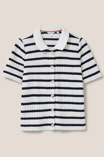 Stripe Collar Top 