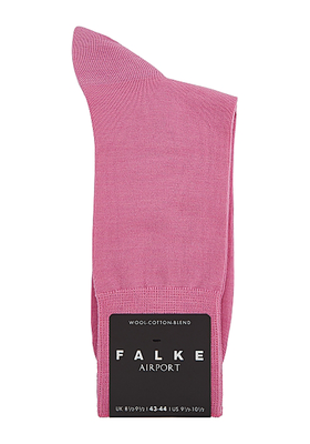 Airport Pink Wool-Blend Socks from Flake