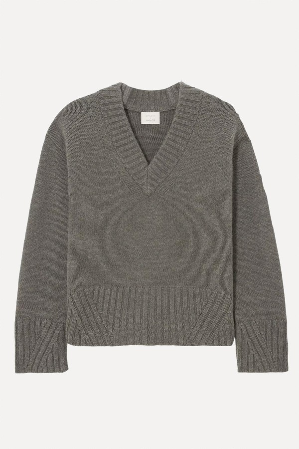 Merino Wool Blend V-Neck Jumper from John Lewis x Rejina Pyo