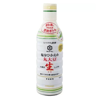 Fresh Reduced Salt Marudaizu Soy Sauce from Kikkoman 