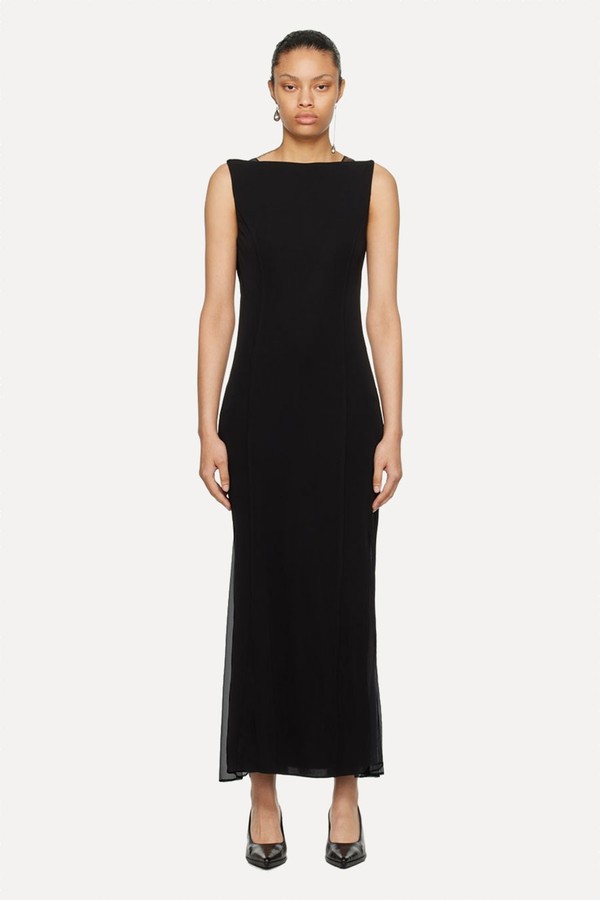 Sheer Back Maxi Dress from Helmut Lang
