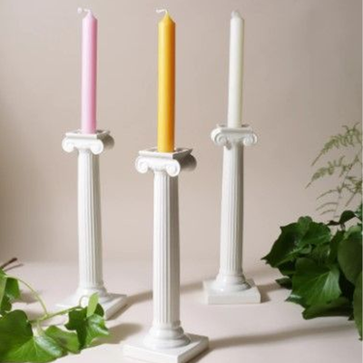 Ionic Column Candlestick from Pentreath & Hall