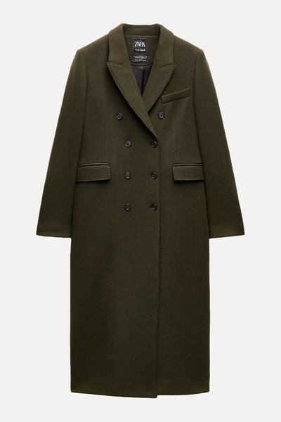 Manteco Wool Coat from Zara