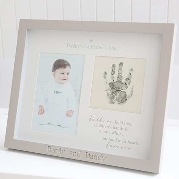 Personalised 1st Fathers Day Frame 