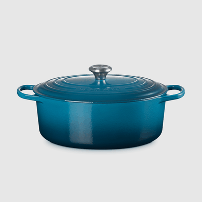 Cast Iron Oval Casserole