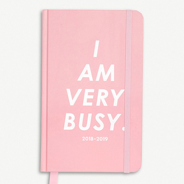 'I Am Very Busy' 2018-19 Diary from BANDO