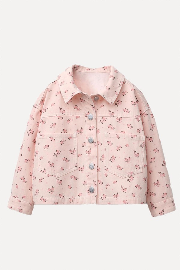 Floral Twill Overshirt
