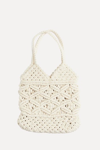  Macramé Tote Bag from H&M