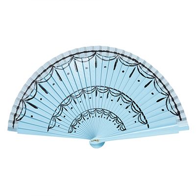 Majorcan Fan Light Blue from Fern Fans