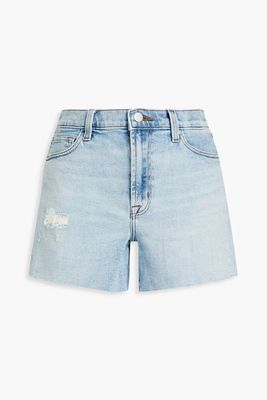 Distressed Denim Shorts from J Brand