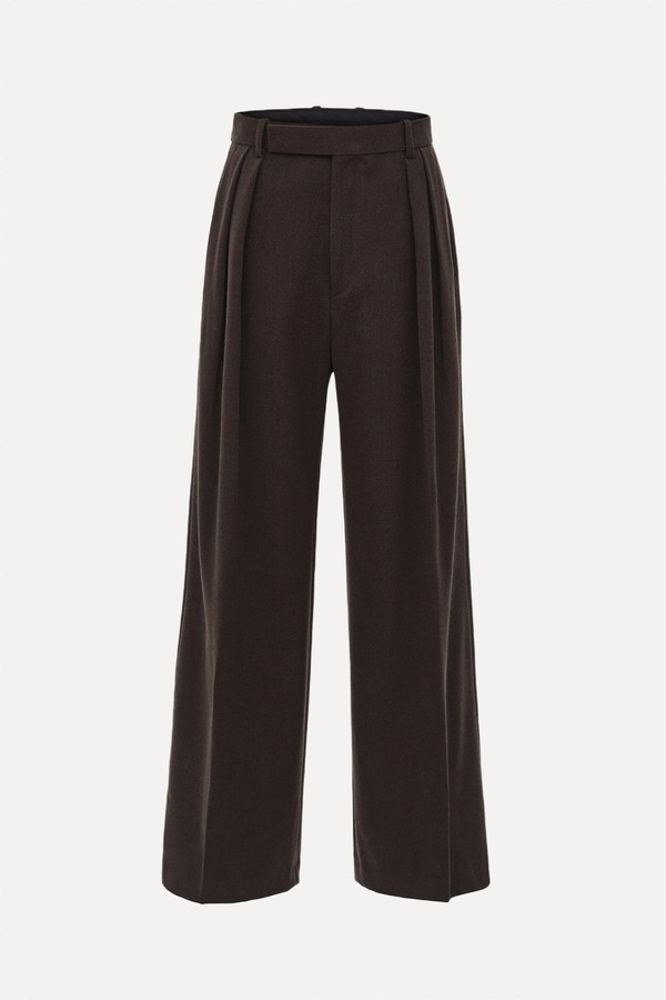 Double Pleated Trousers from Source Unknown