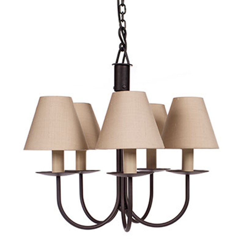 Five Arm Classic Pendant Light from Jim Lawrence