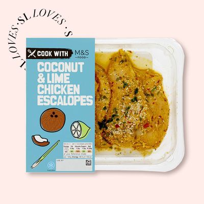 Coconut & Lime Chicken Escalopes, £3.50