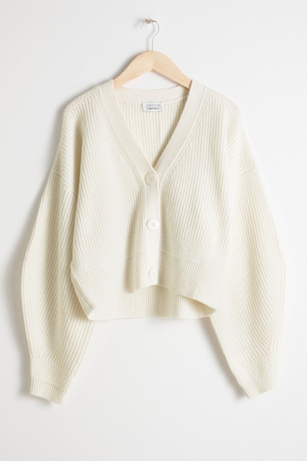 Cropped Cardigan from Stories