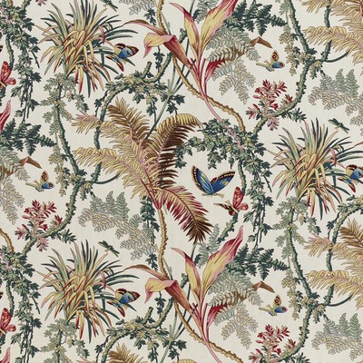 Cretonne Papillons Exotiques Wallpaper from Pierre Frey 