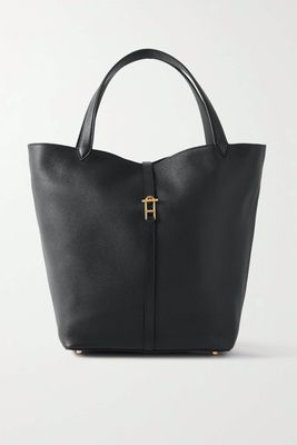 Textured Leather Tote from Savette