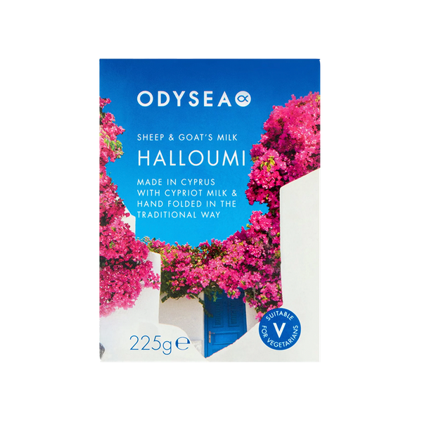 Premium Sheep & Goat's Milk Halloumi from Odysea
