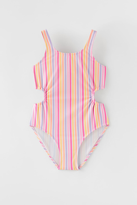 Striped Swimsuit from Zara