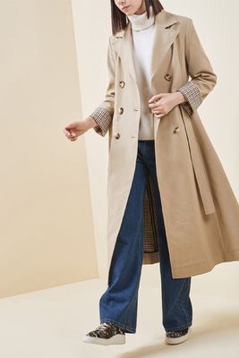Double Breasted Trench Coat from Rejina Pyo