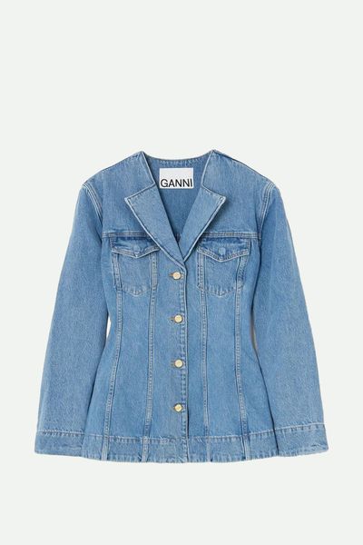 Organic Denim Blazer from GANNI