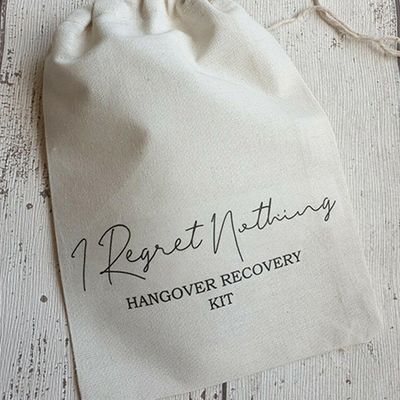 Hangover Kit Bags from Nella’s Designs
