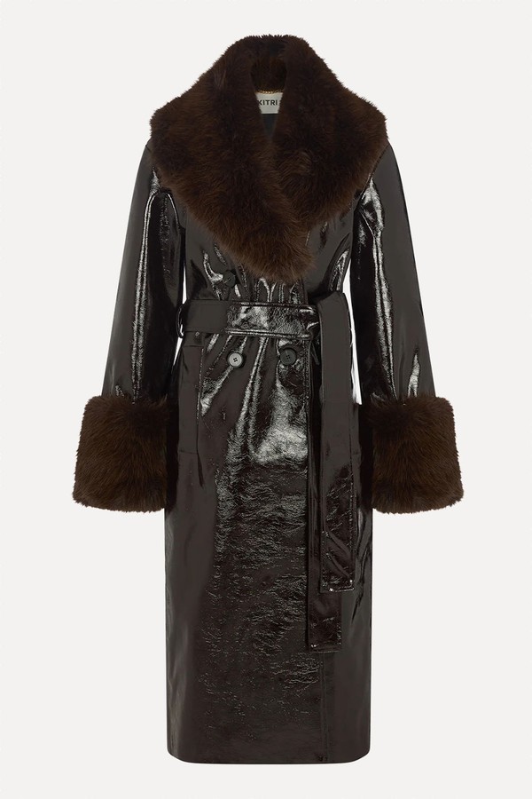 Lara Vinyl Coat from Kitri