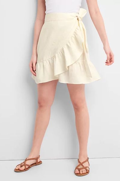 Ruffle Wrap Skirt from Gap