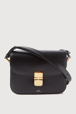 Grace Small Smooth-Leather Shoulder Bag from A.P.C.