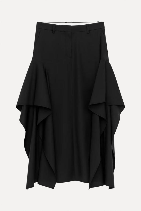 Tailored Frill Skirt from ARKET