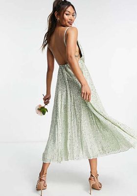 Embellished Cami Midi Dress from ASOS